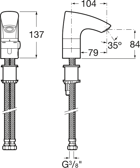 Смеситель для раковины Roca M3 5A5302C00