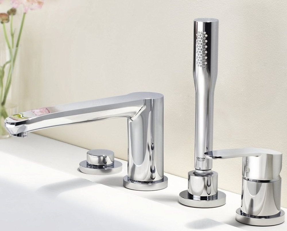 Смеситель Grohe Quadra 19579000 на борт ванны