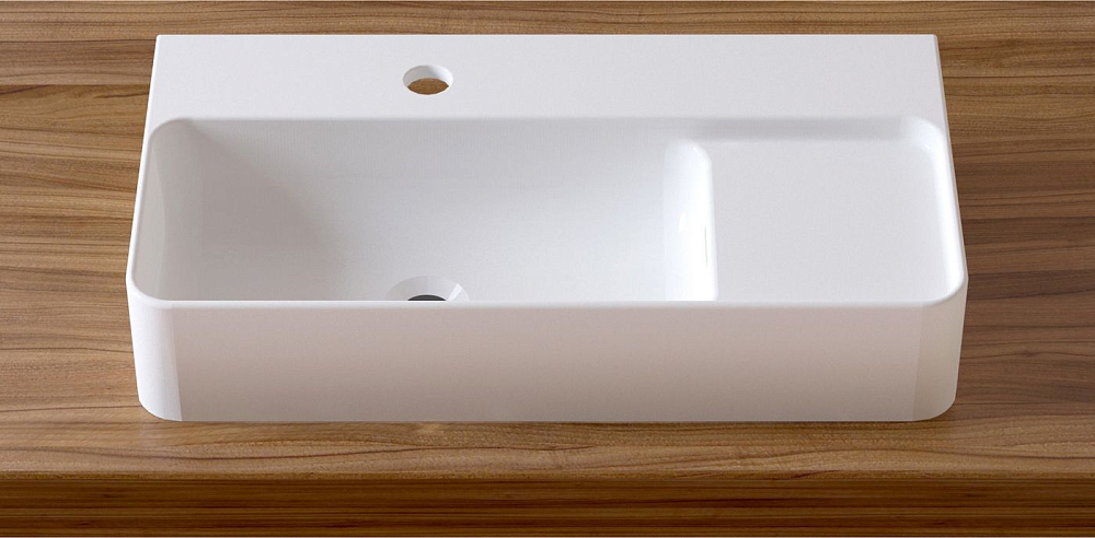 Раковина накладная Lavinia Boho Bathroom Sink Slim 33311011, белый