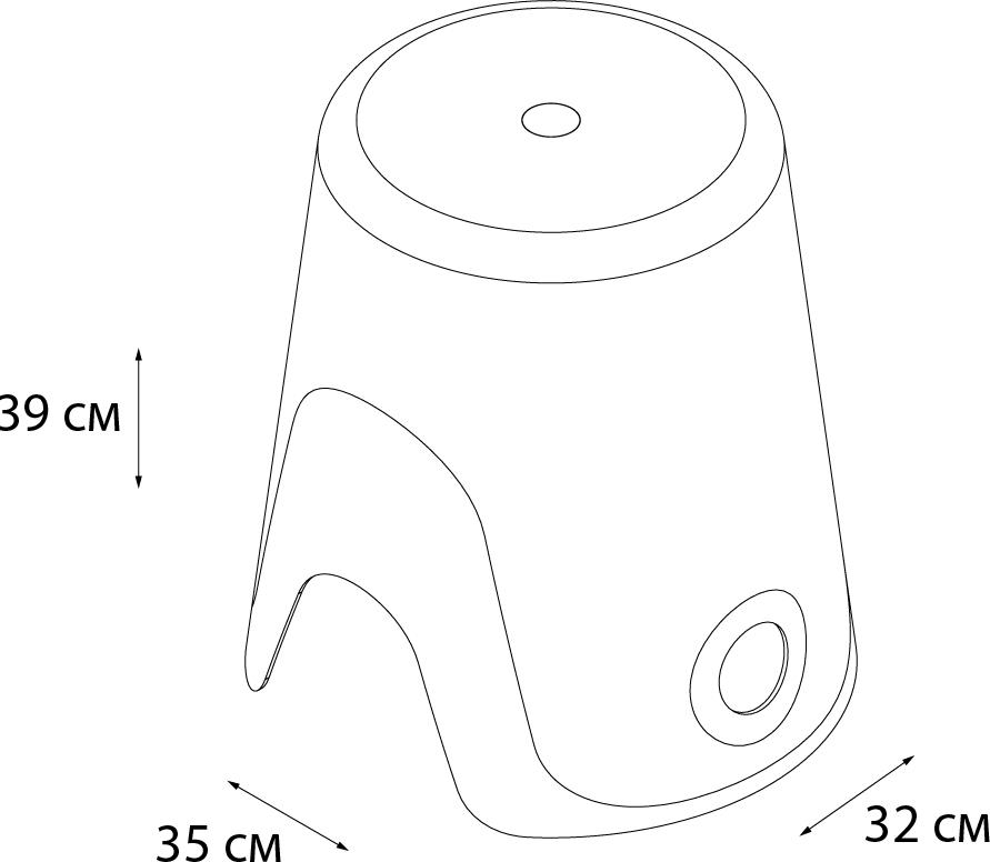 Корзина для белья Fixsen Wendy FX-7073-02 белый