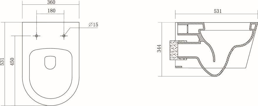 Комплект инсталляции Jacob Delafon E29025-NF с подвесным унитазом Aquatek Бетта AQ1253W-00 + крышка-сиденье с микролифтом