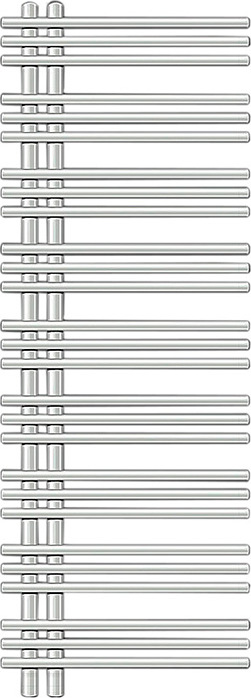 Полотенцесушитель электрический Zehnder Yucca asymmetric YAER-130-050/RD белый правый