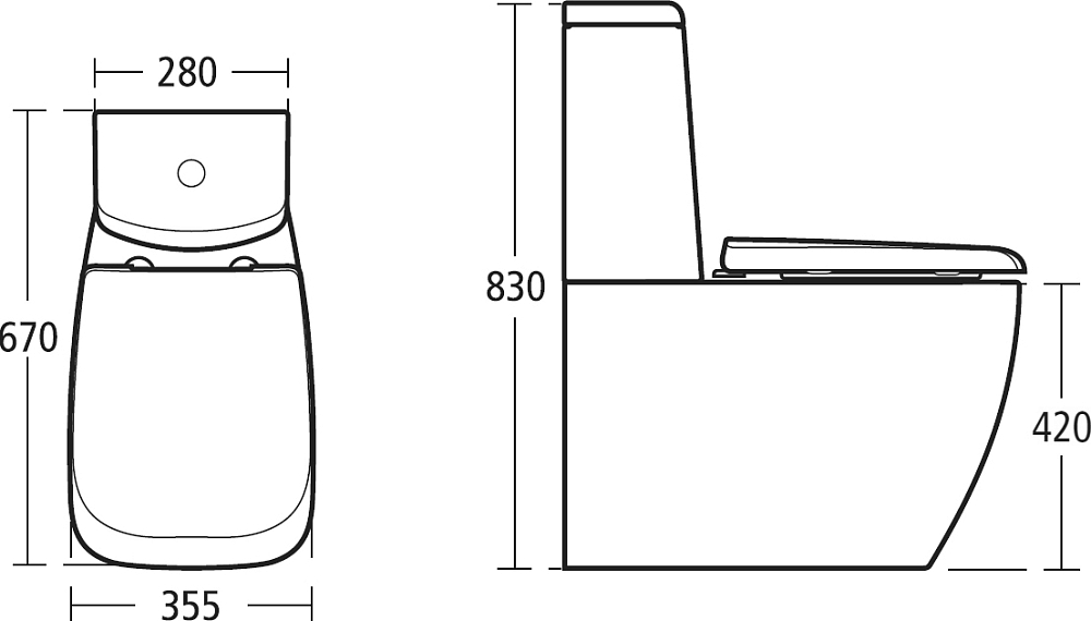 Унитаз-компакт Ideal Standard Ventuno T321501