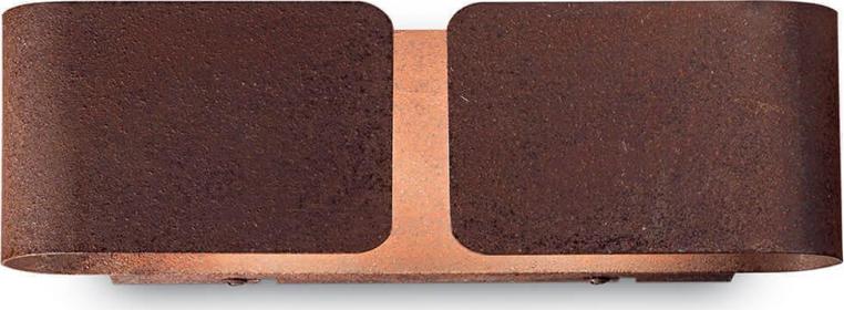 Настенный светильник Ideal Lux Clip AP2 Small Corten 187365