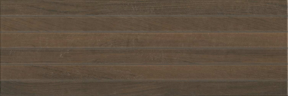 Керамическая плитка Kerama Marazzi Семпионе коричневый темный структура матовый обрезной 30х89,5