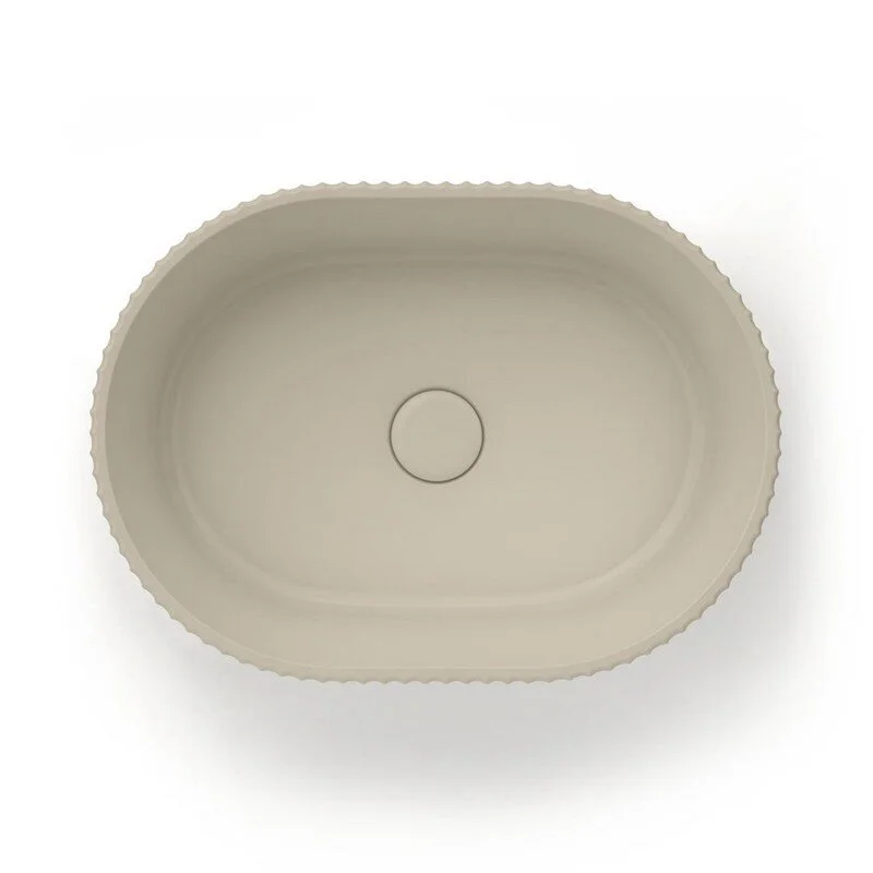 Раковина накладная Kerama Marazzi Artbasin VE.wb.50.SAN бежевый