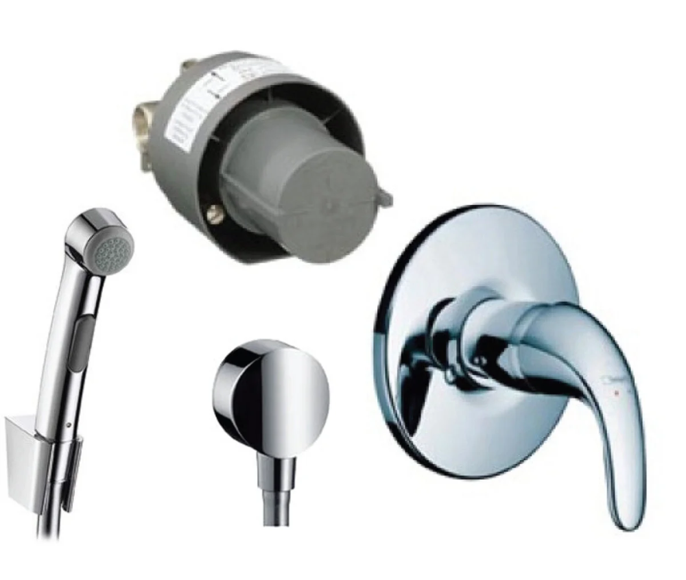 Душ гигиенический Hansgrohe Focus E 31766000/32128000/27453000 хром