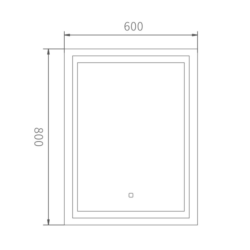 Зеркало Haiba HB660