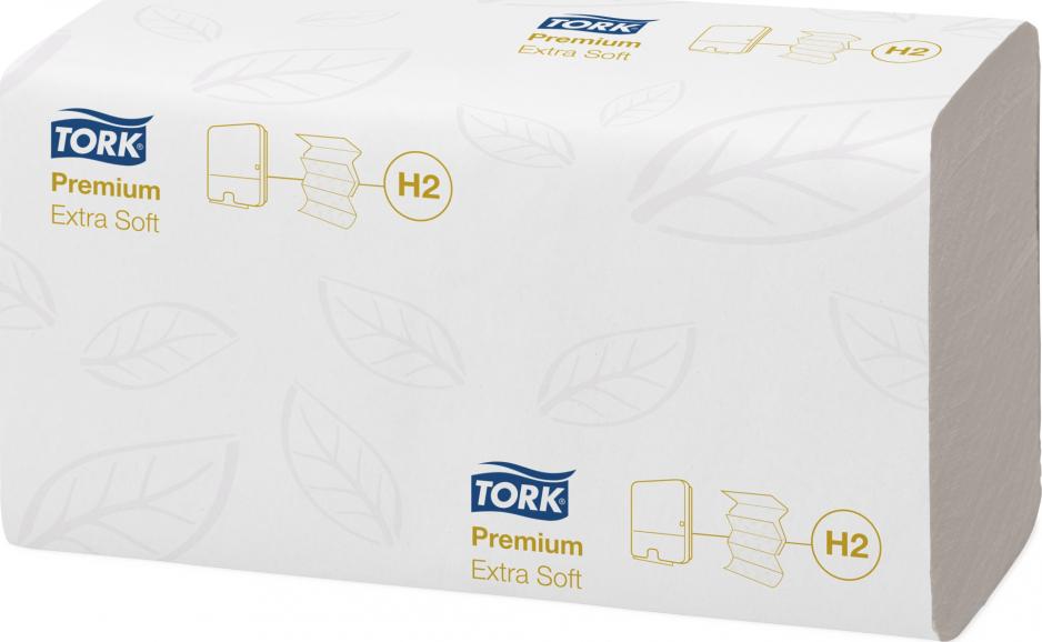 Бумажные полотенца Tork Xpress 100297 H2 ультрамягкие (Блок: 21 уп. по 100 шт.)