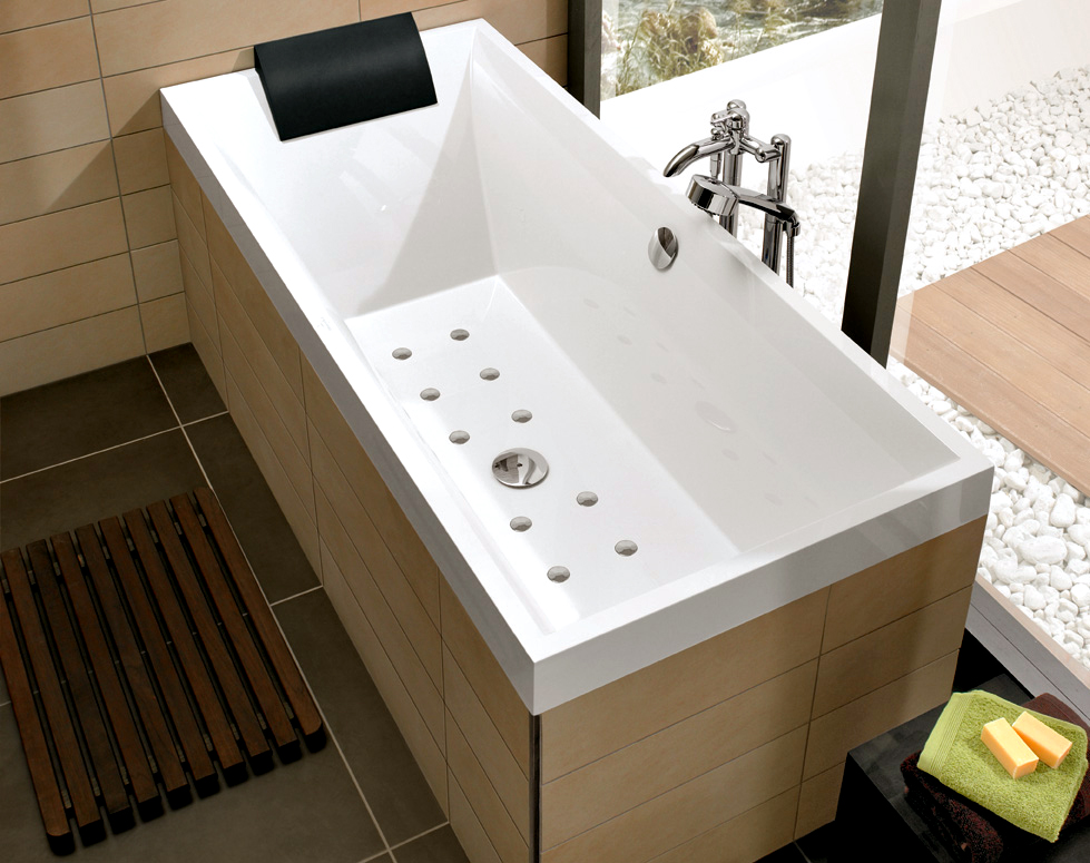 Акриловая ванна Villeroy & Boch Squaro 180х80 UBQ180SQR2V-96