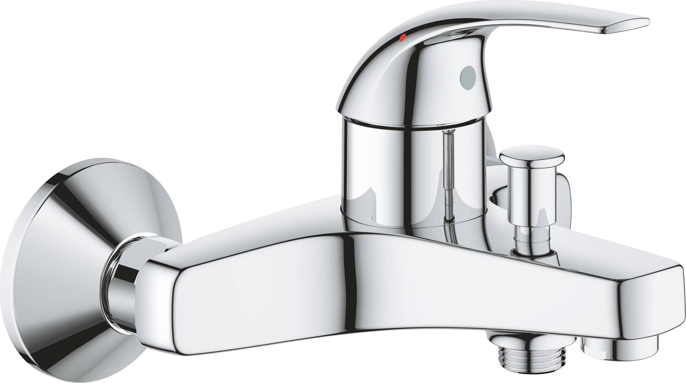 Смеситель для ванны Grohe BauCurve 23599000 хром