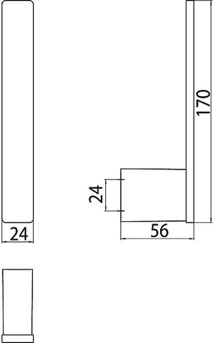 Держатель запасного рулона Emco Loft 0505 133 01, черный