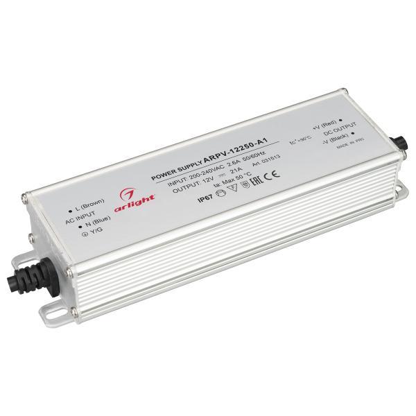 Блок питания Arlight ARPV-12250-A1 12V 252W IP67 21A 031513