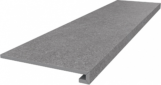 Керамогранит Kerama Marazzi DL501220R\GCF Ступень клееная Роверелла пепельный 119,5х33