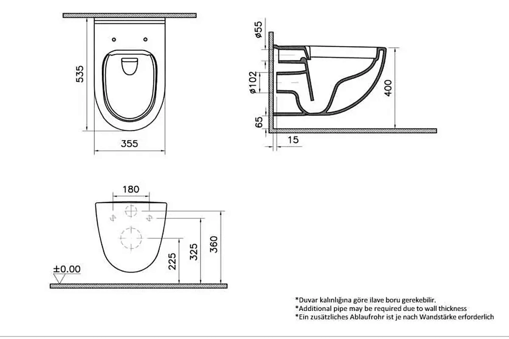 Инсталляция с унитазом Vitra S40 7759B003-0075, крышка тонкая микролифт 110-003-019, клавиша хром 740-0480, комплект