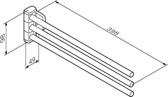 Полотенцедержатель Am.Pm Gem A9032700