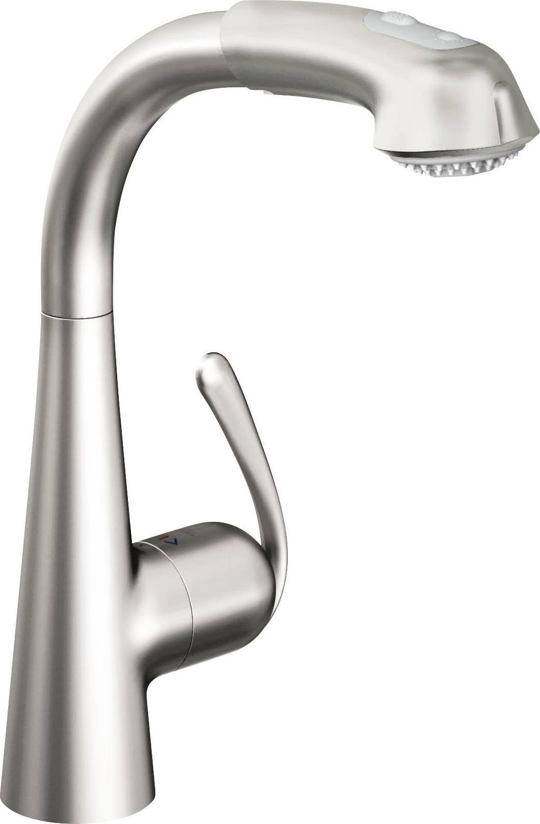 Смеситель с выдвижным изливом Grohe Zedra 32553SD0