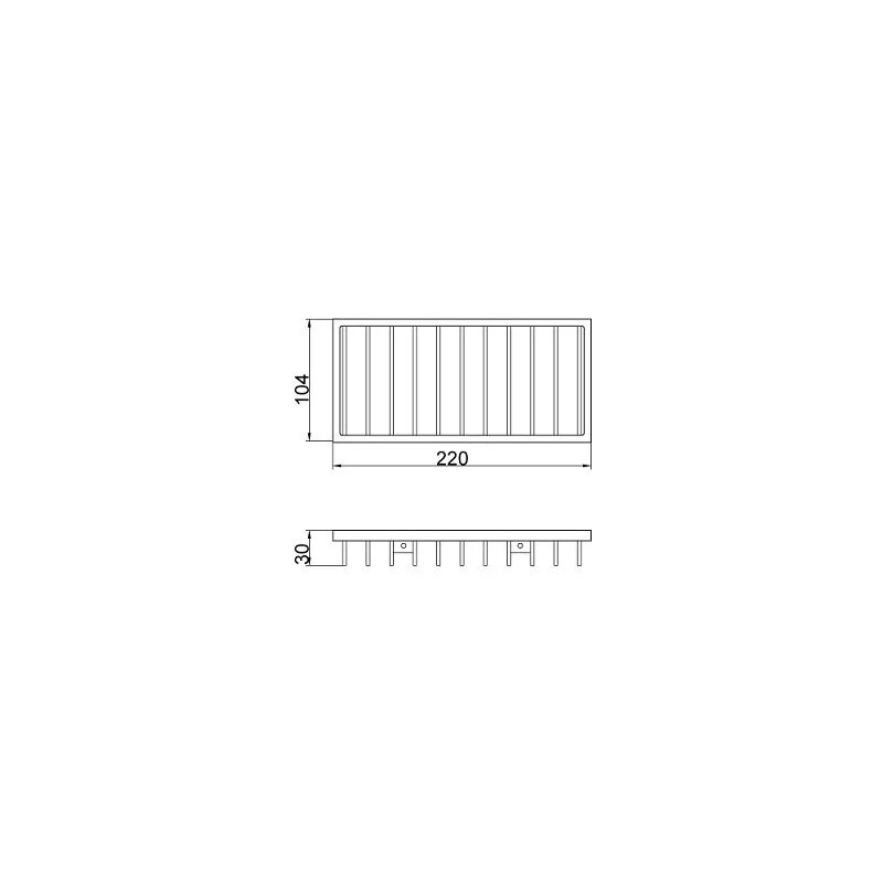 Полка Veragio Basket VR.GFT-9047.CR хром