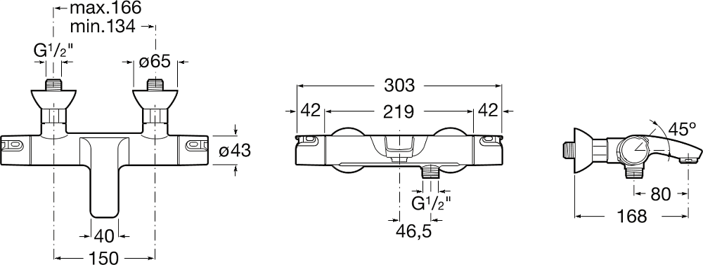 Смеситель для ванны Roca Victoria 5A1118C00