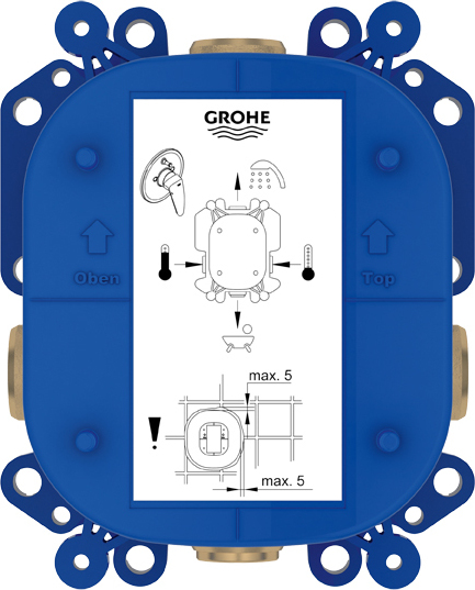 Скрытая часть Grohe Rapido E 35501000