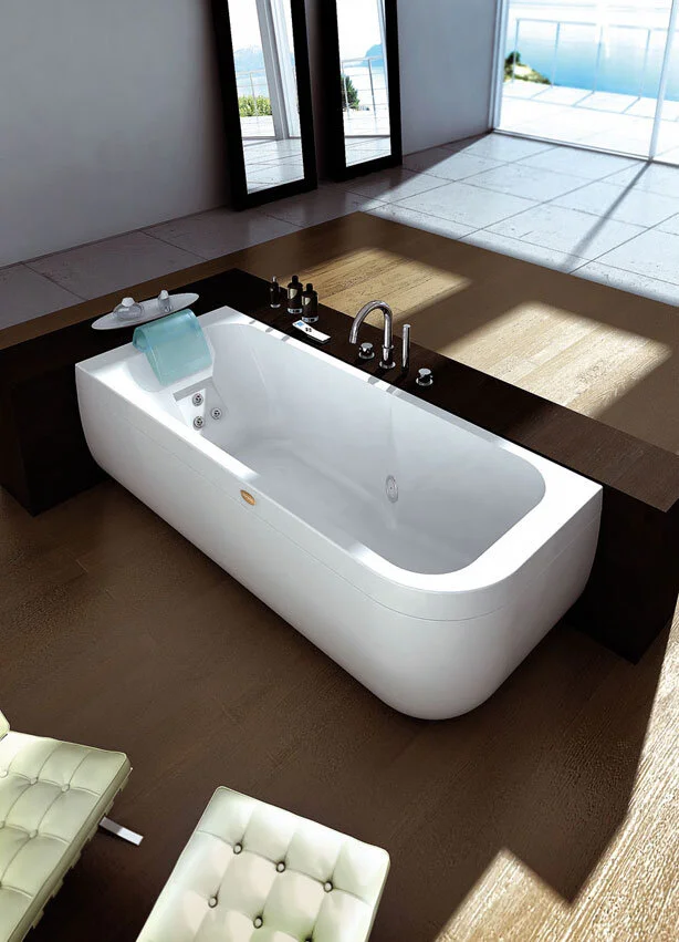 Акриловая ванна Jacuzzi Aquasoul 9443-592A Sx/Dx белый