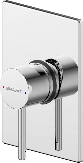 Смеситель для душа Bravat Arc PB86061C-A-ENG, хром