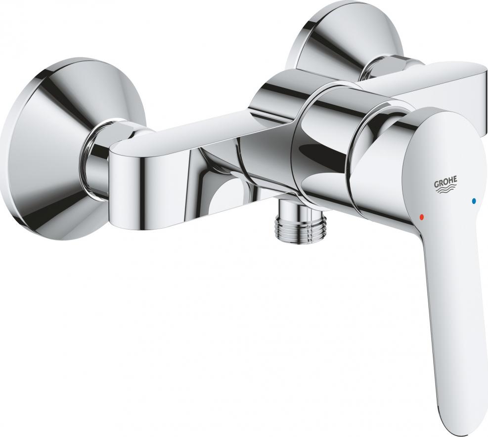 Хромированный смеситель для душа Grohe BauEdge 23636000