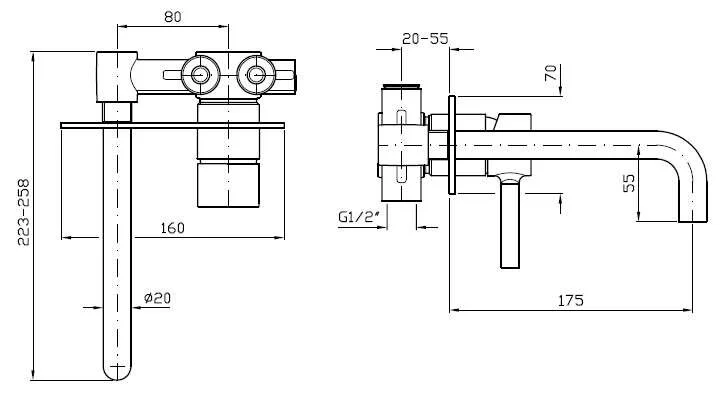 Смеситель для раковины Zucchetti Pan ZP6032 хром