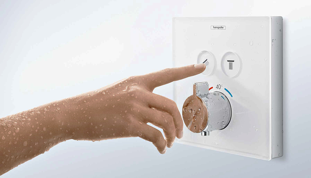 Термостат для душа Hansgrohe ShowerSelect 15763000, хром