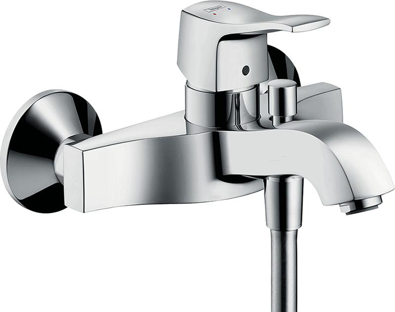 Смеситель для ванны с душем Hansgrohe Metris Classic 31478000, хром