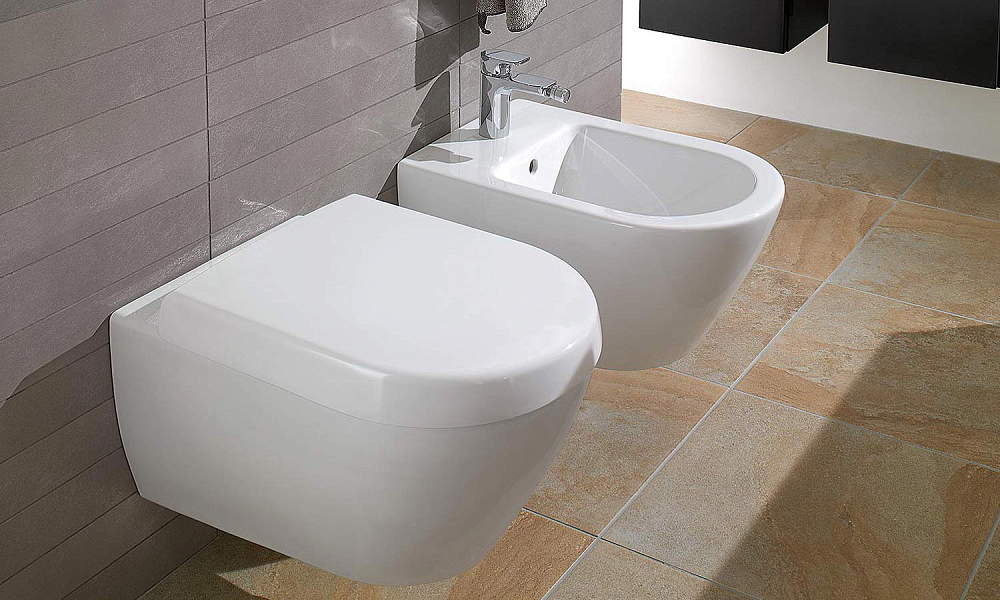 Подвесной унитаз Villeroy & Boch Subway 6604 1001 66041001 укороченный alpin