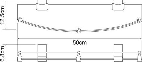 Полка Wasserkraft Exter 5224