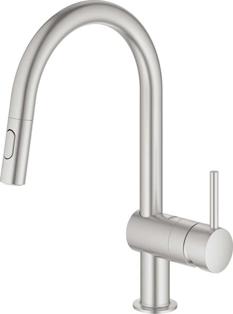 Смеситель для кухонной мойки Grohe Minta 32321DC2 суперсталь