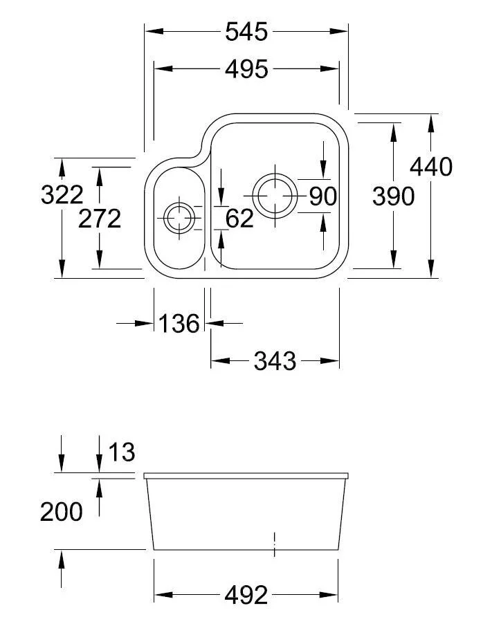 Кухонная мойка Villeroy&Boch Cisterna 670201R1 белый