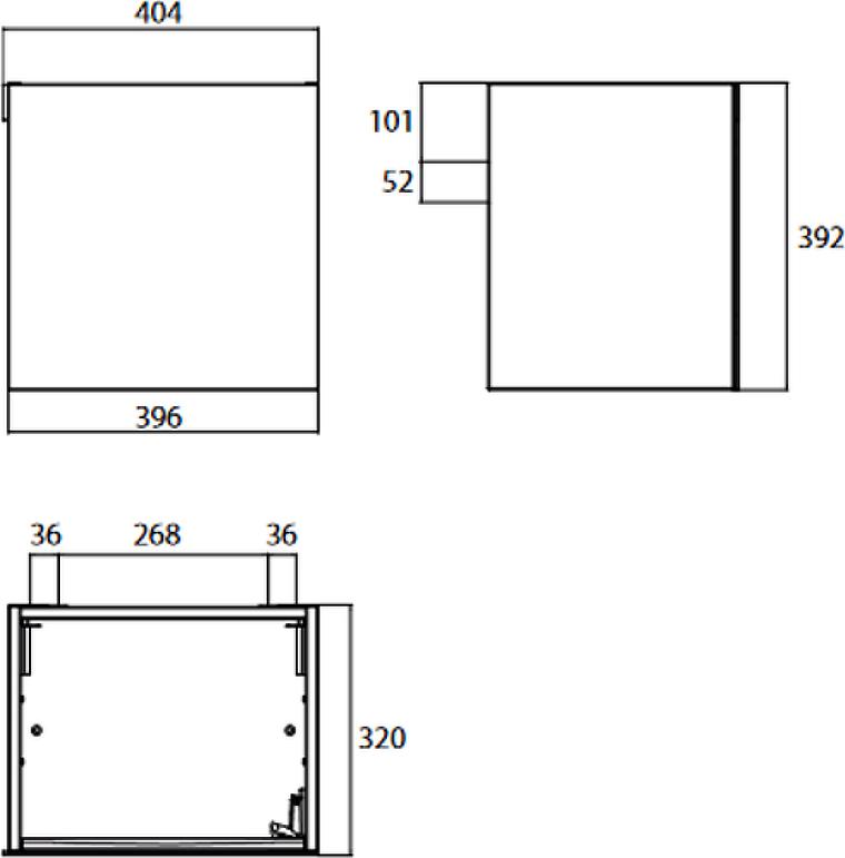 Тумба под раковиной Emco Vanity Units 40 9583 274 24