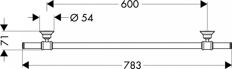 Полотенцедержатель Axor Montreux 42060000