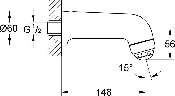 Верхний душ Grohe Relexa Plus 28089000