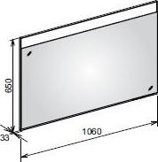 Зеркало Keuco Edition 400 11596172000 с подсветкой
