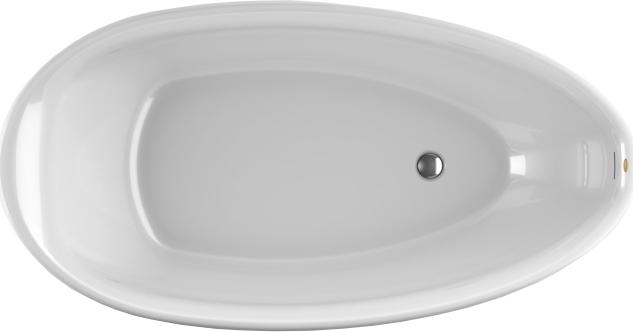 Отдельностоящая акриловая ванна Jacuzzi Desire 185х95 см 9443-814A