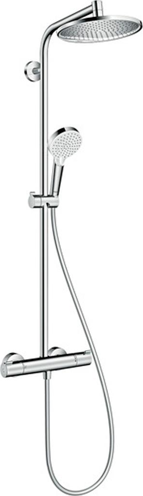 Душевая стойка Hansgrohe Crometta S 240 1jet Showerpipe EcoSmart 27268000, хром