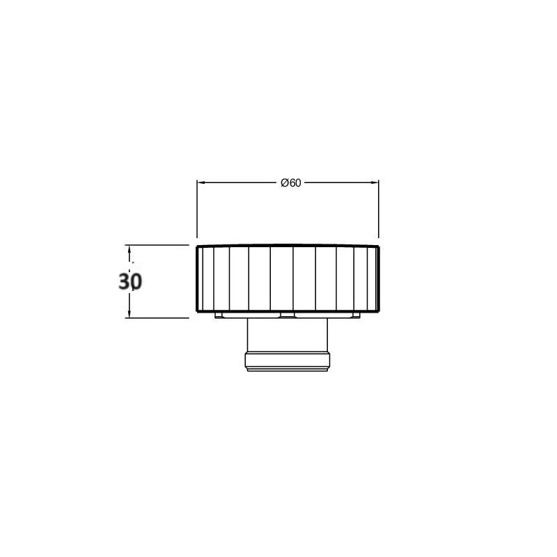 Ручка для смесителя Jacob Delafon Grands Boulevards E25403-4A-BL черный