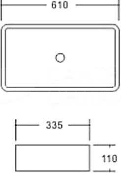 Раковина SantiLine SL-1073