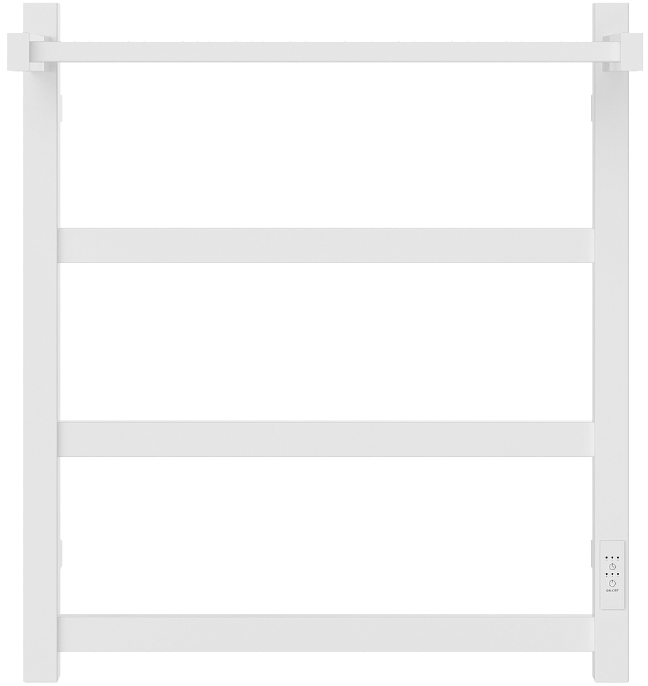 Полотенцесушитель электрический Ewrika Пенелопа КВ7 60х50 с полкой, белый