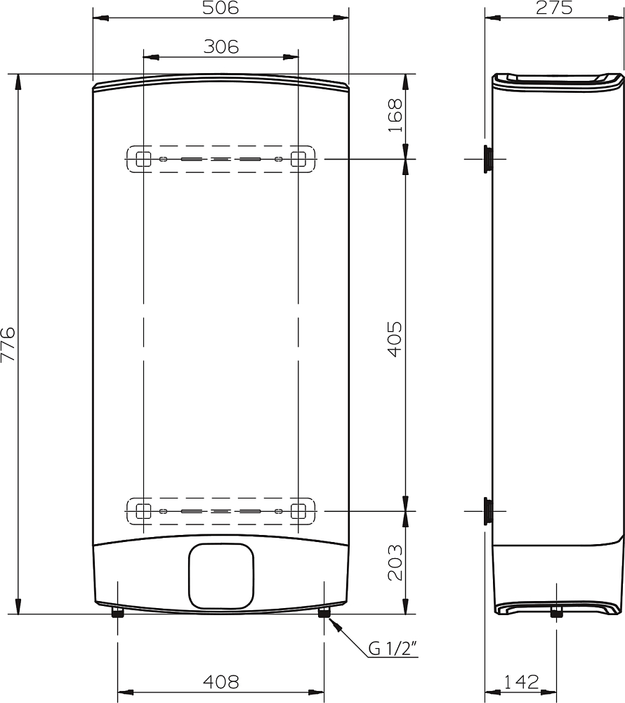 Водонагреватель Ariston ABS VLS EVO WI-FI 50