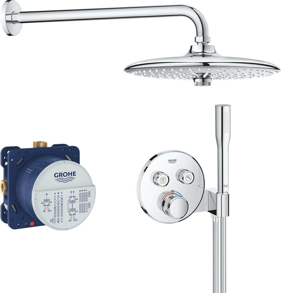 Душевой гарнитур Grohe Grohtherm SmartControl 34744000