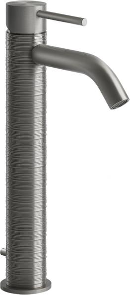 Смеситель для раковины Gessi 316 Trame 54304#239, steel brushed