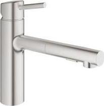 Смеситель для кухонной мойки Grohe Concetto 30273DC1 суперсталь