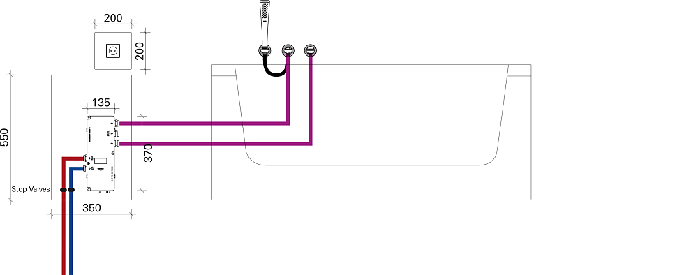 Душевая лейка Grohe Ondus Stick 27184000