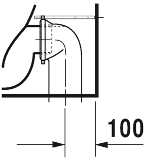 Напольный унитаз Rimless Duravit P3 Comforts SensoWash 2166590000 безободковый