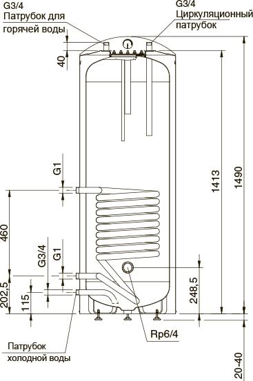 Водонагреватель Stout SWH-1110-000200